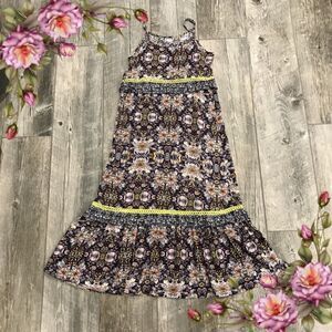 Girls’ Gorgeous floral maxi dress